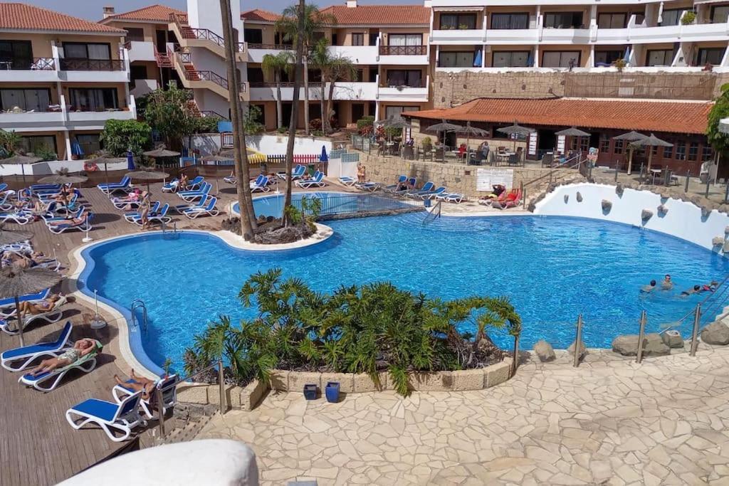 Maximar Apartment 8 Bed Places, Heated Swimmingpool Arona  Dış mekan fotoğraf